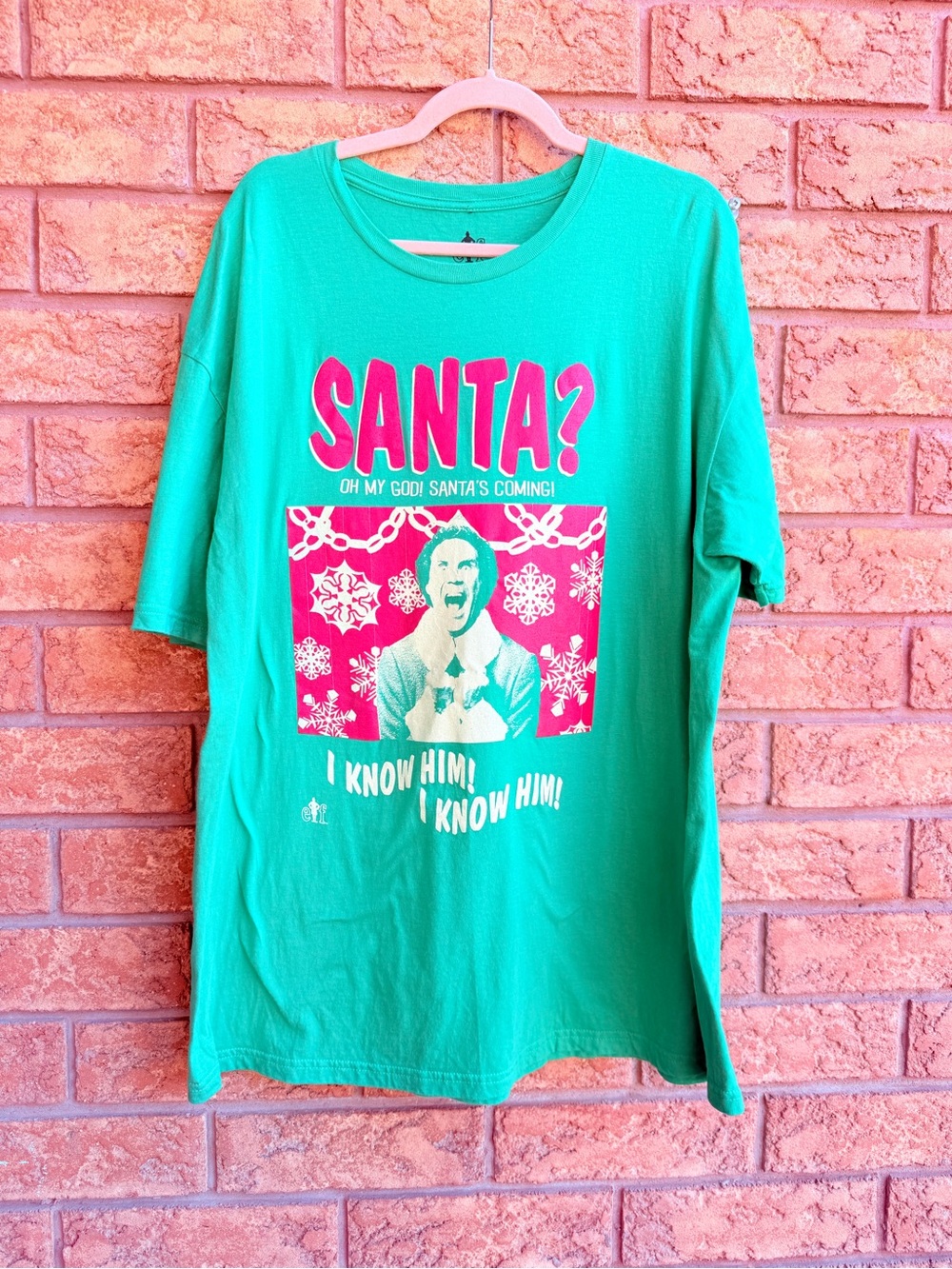 4/$25 • ELF “Santa I Know Him” Cotton T-Shirt